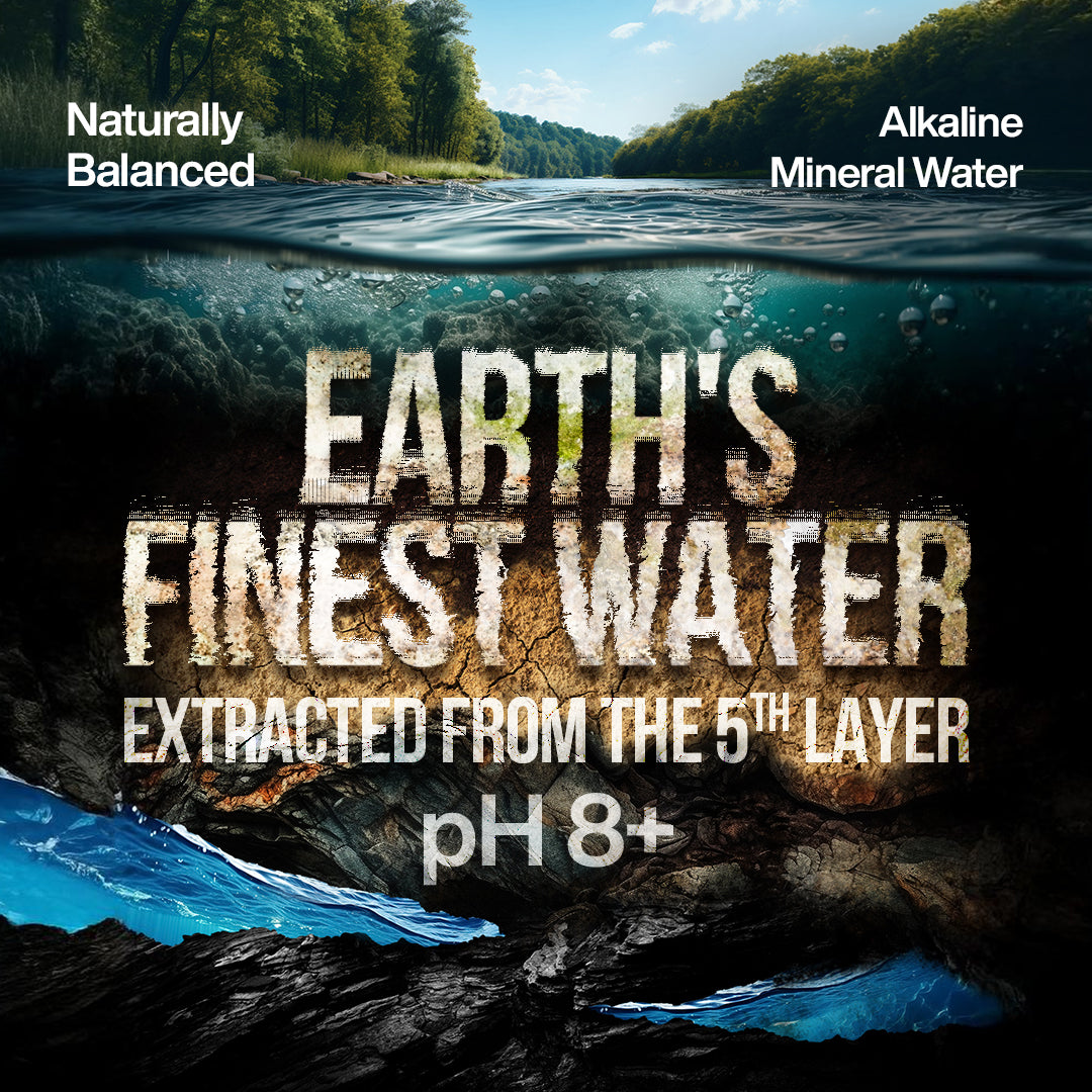 Earth’s Finest Water (Glass bottle) - 750 ML